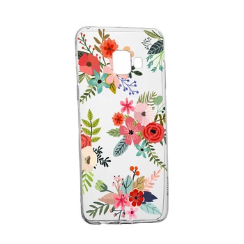 Husa Flowers, pentru Samsung Galaxy A5 2016, rezistenta la uzura, anti-alunecare, din silicon Premium, 630 Husa Flowers, pentru Samsung Galaxy A5 2016, rezistenta la uzura, anti-alunecare, din silicon Premium, 630