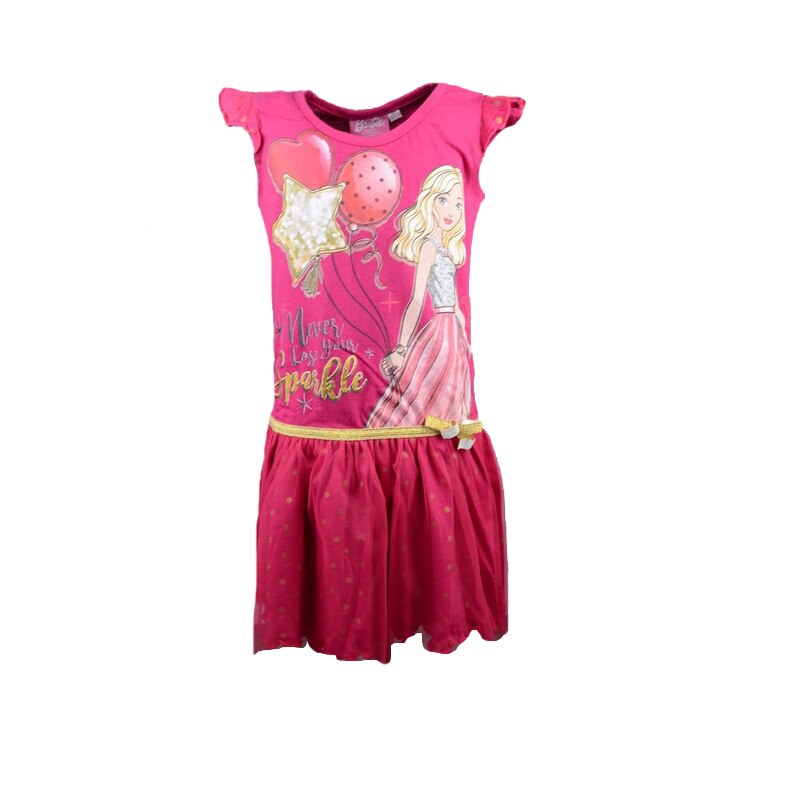 Rochie pentru fete Setino Barbie 640-049, Fucsia