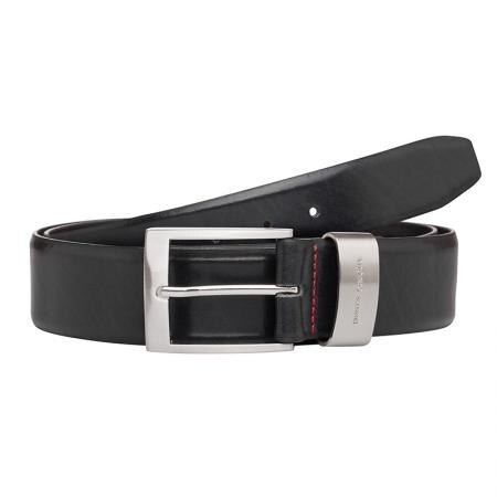 Curea Pierre Cardin, PC307BLS , Negru, Piele autentica