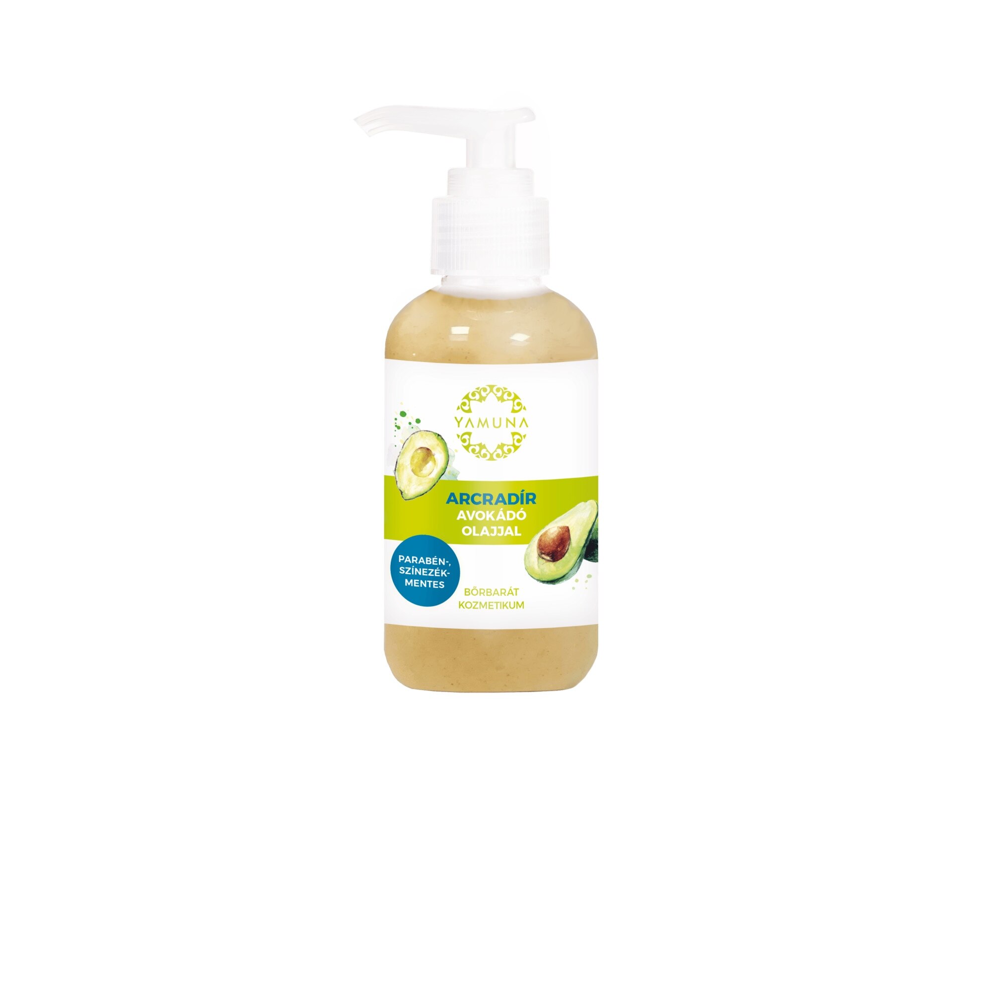 Crema abraziva cu avocado, Yamuna, 150 ml