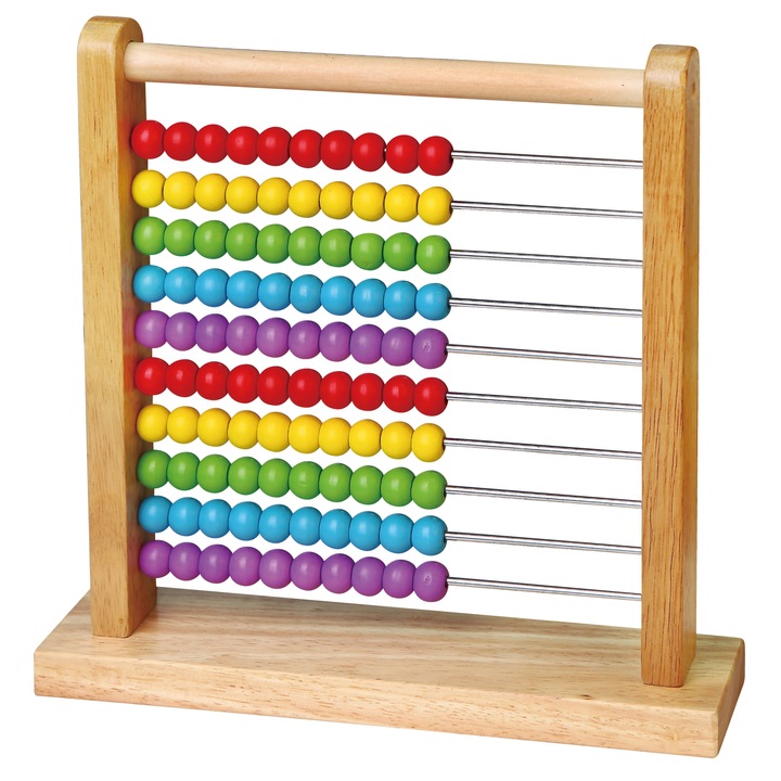 Numaratoare, Viga, Multicolor, 3+ ani