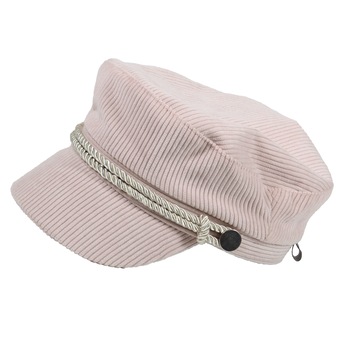 Sapca dama Revenge, stil capitan, roz prafuit, 57 cm Sapca dama Revenge, stil capitan, roz prafuit, 57 cm