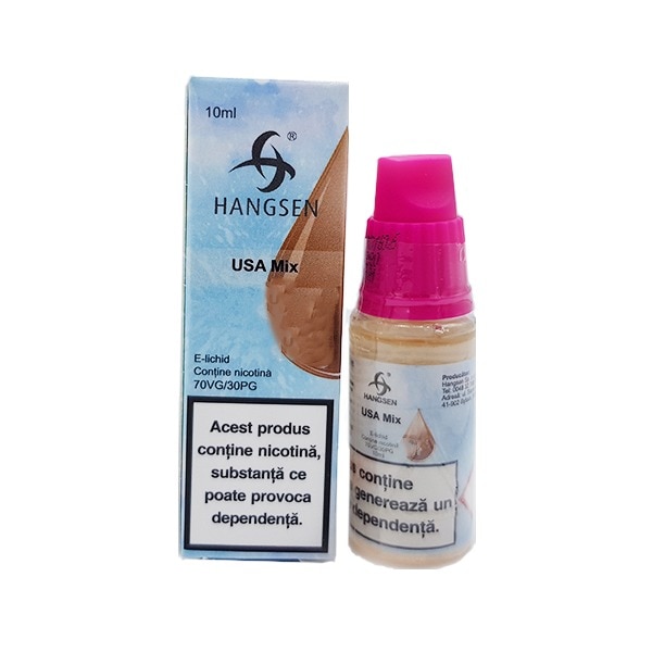 Lichid Tigara Electronica Usa Mix / Hangsen - 10ml ,6mg/Nicotina