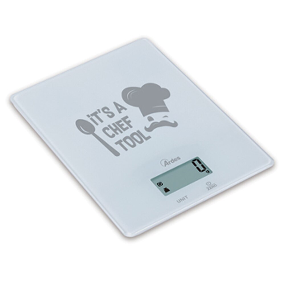 Cantar de bucatarie Ardes Glassy AR1PA2V, 5 kg, sticla