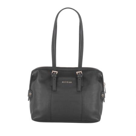 Geanta ROSSI RSL67154 ,Piele naturala, negru