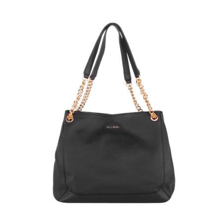 Geanta ROSSI RSL71154 ,Piele naturala, negru