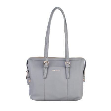 Geanta ROSSI RSL67159 ,Piele naturala, gri