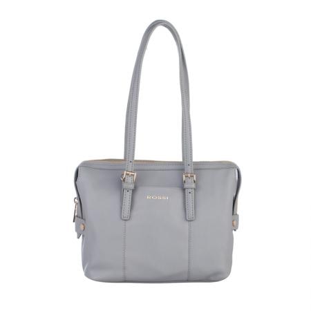 Geanta ROSSI RSL68159 ,Piele naturala, gri
