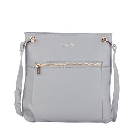 Geanta ROSSI RSL69159 ,Piele naturala, gri