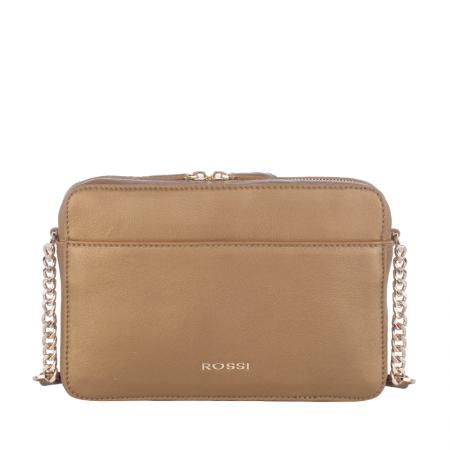 Geanta ROSSI RSL74160 ,Piele naturala, bronz