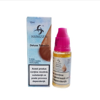 Lichid Tigara Electronica Deluxe Tobacco / Hangsen - 10ml ,6mg/Nicotina Lichid Tigara Electronica Deluxe Tobacco / Hangsen - 10ml ,6mg/Nicotina