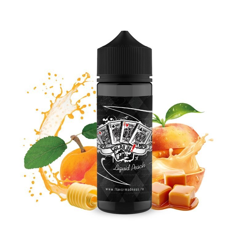 Lichid Tigara Electronica Flavor Madness - Liquid Peach ,100ml ,0mg/ml