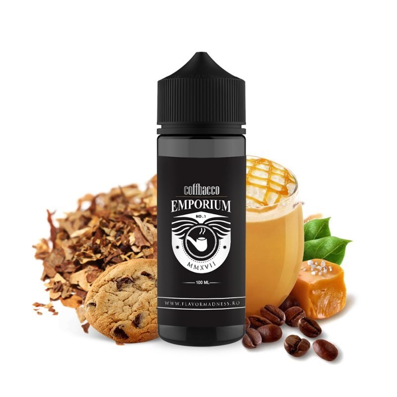 Lichid Tigara Electronica Flavor Madness - Emporium Coffbacco ,100ml ,0mg/ml