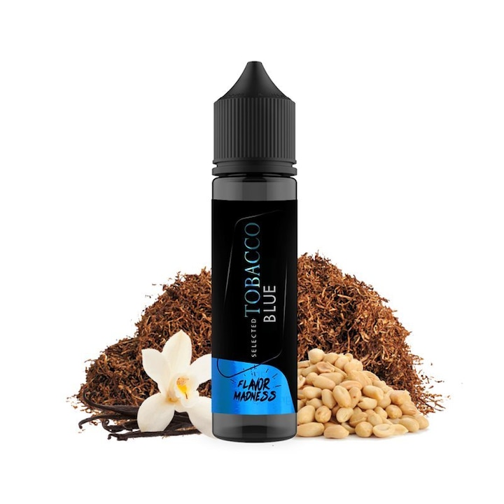 Lichid Tigara Electronica Flavor Madness - Tobacco Blue ,30ml ,0mg/ml