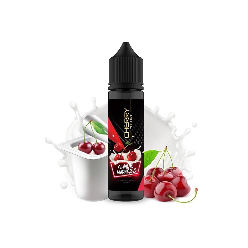 Lichid Tigara Electronica Flavor Madness - Cherry Yogurt ,50ml ,0mg/ml
