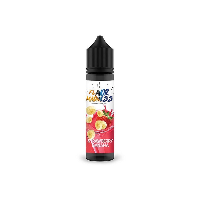 Lichid Tigara Electronica Flavor Madness, Strawberry Banana, 50ml