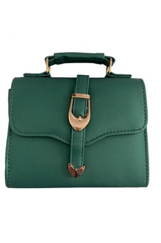 Geanta de dama Juliette verde din piele ecologica, 20 x 17 x 9 cm Geanta de dama Juliette verde din piele ecologica, 20 x 17 x 9 cm