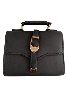 Geanta de dama Juliette neagra din piele ecologica, 20 x 17 x 9 cm Geanta de dama Juliette neagra din piele ecologica, 20 x 17 x 9 cm