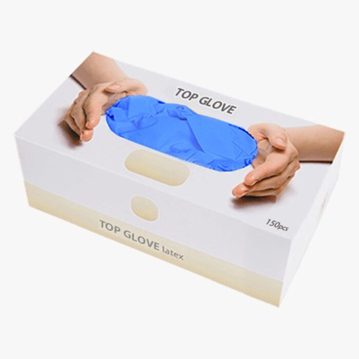 Manusi de Protectie LATEX -pachet 150/buc marimea M Albastre