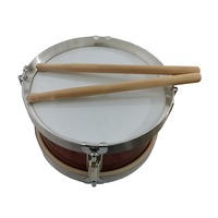 Toba profesionala elSales ELS-T20 fanfara , galerie sportiva , colindatori , diametru 8 inch - 20 cm , bete incluse , rosu