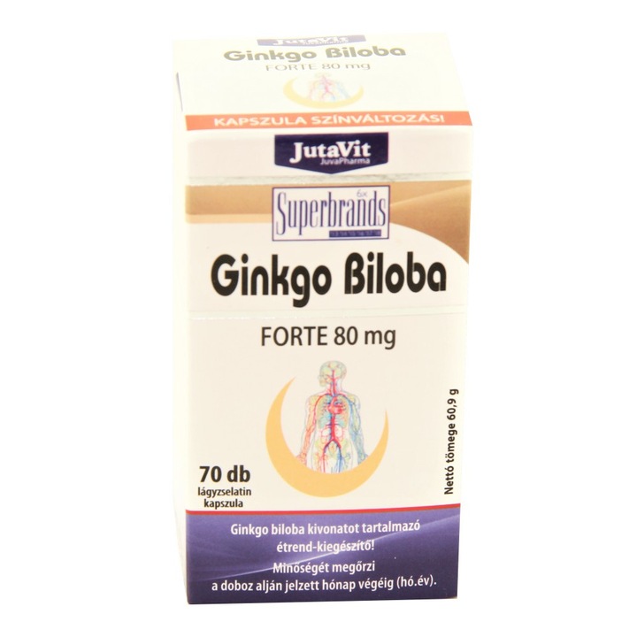 JutaVit Ginkgo Biloba Forte 80mg