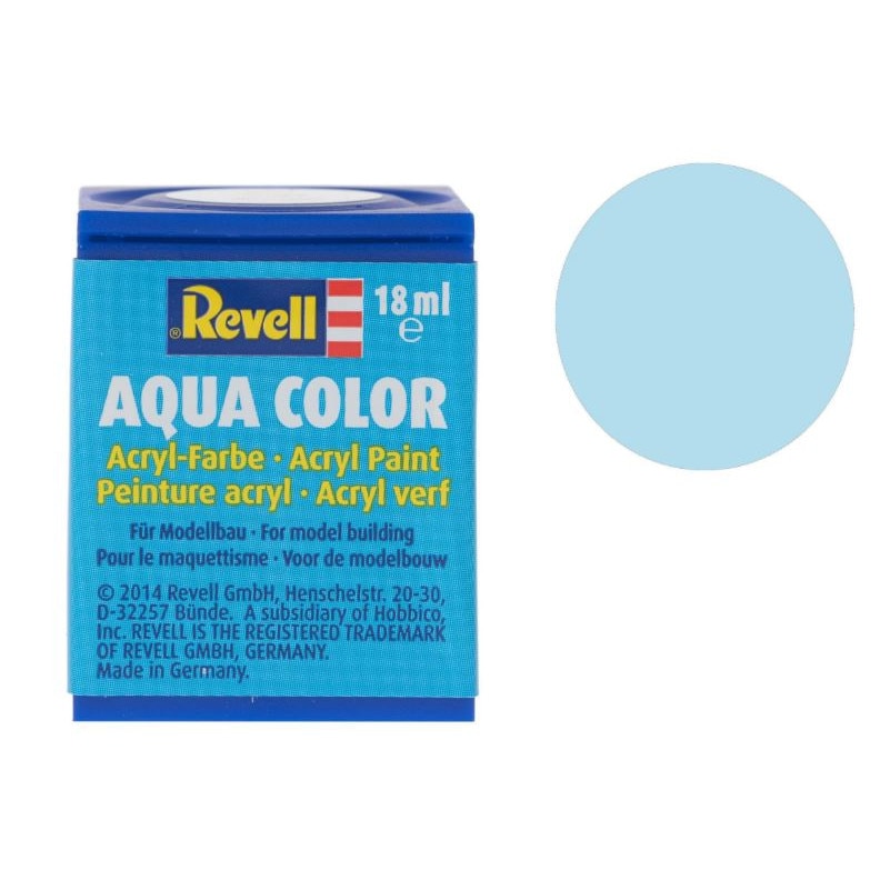 Vopsea acrilica bleu clar pentru modelism Revell 18 ml