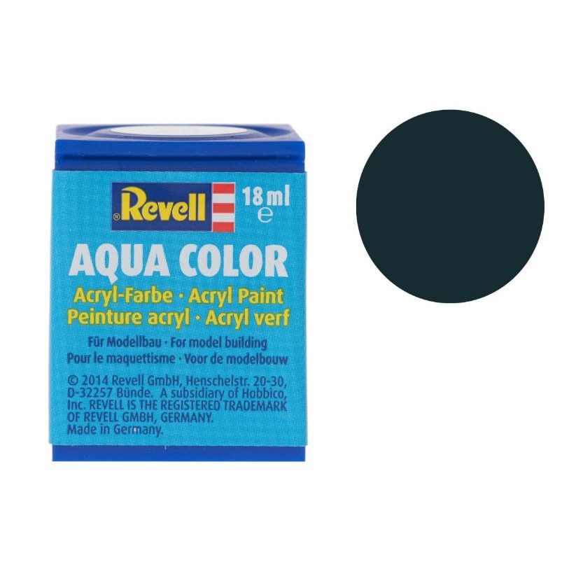 Vopsea acrilica gri-granit mat pentru modelism Revell 18 ml