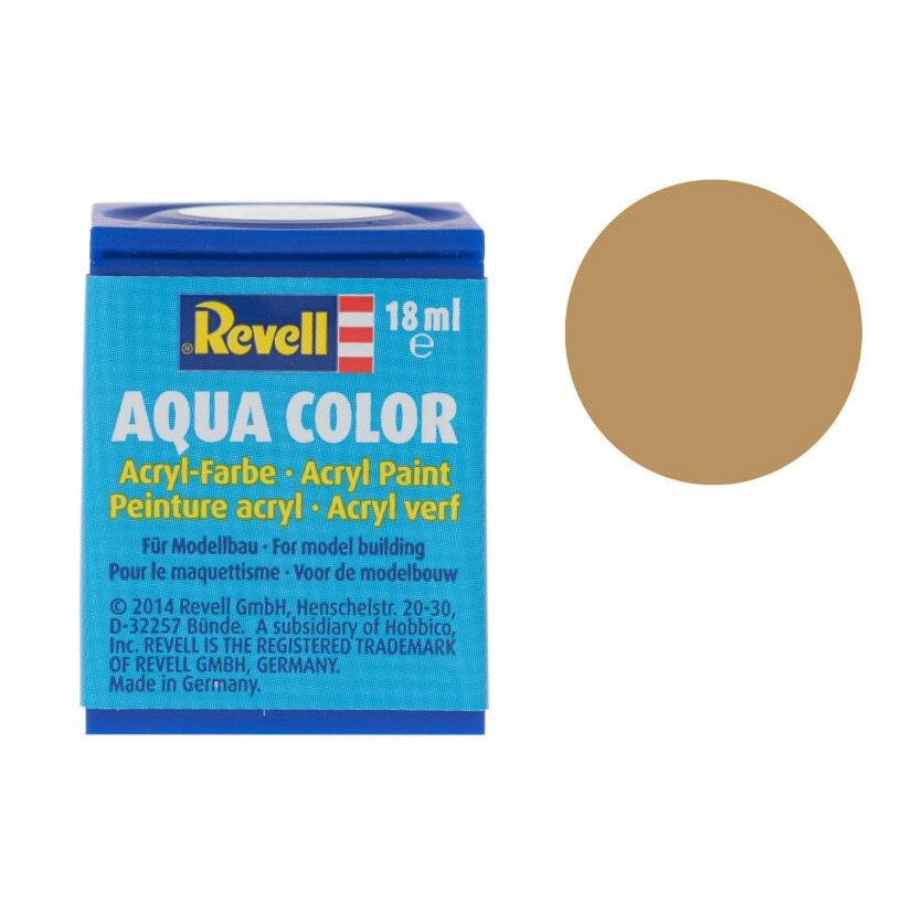 Vopsea acrilica maro africa mat pentru modelism Revell 18 ml