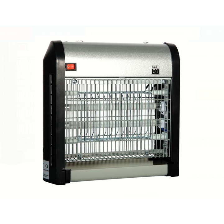 Ултравиолетова лампа, Против комари и насекоми, 12W, 27x9x24 cm