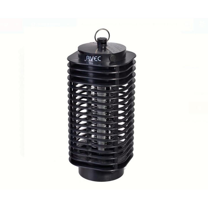 Ултравиолетова лампа против насекоми, JMB, 18 кв.м., Черна