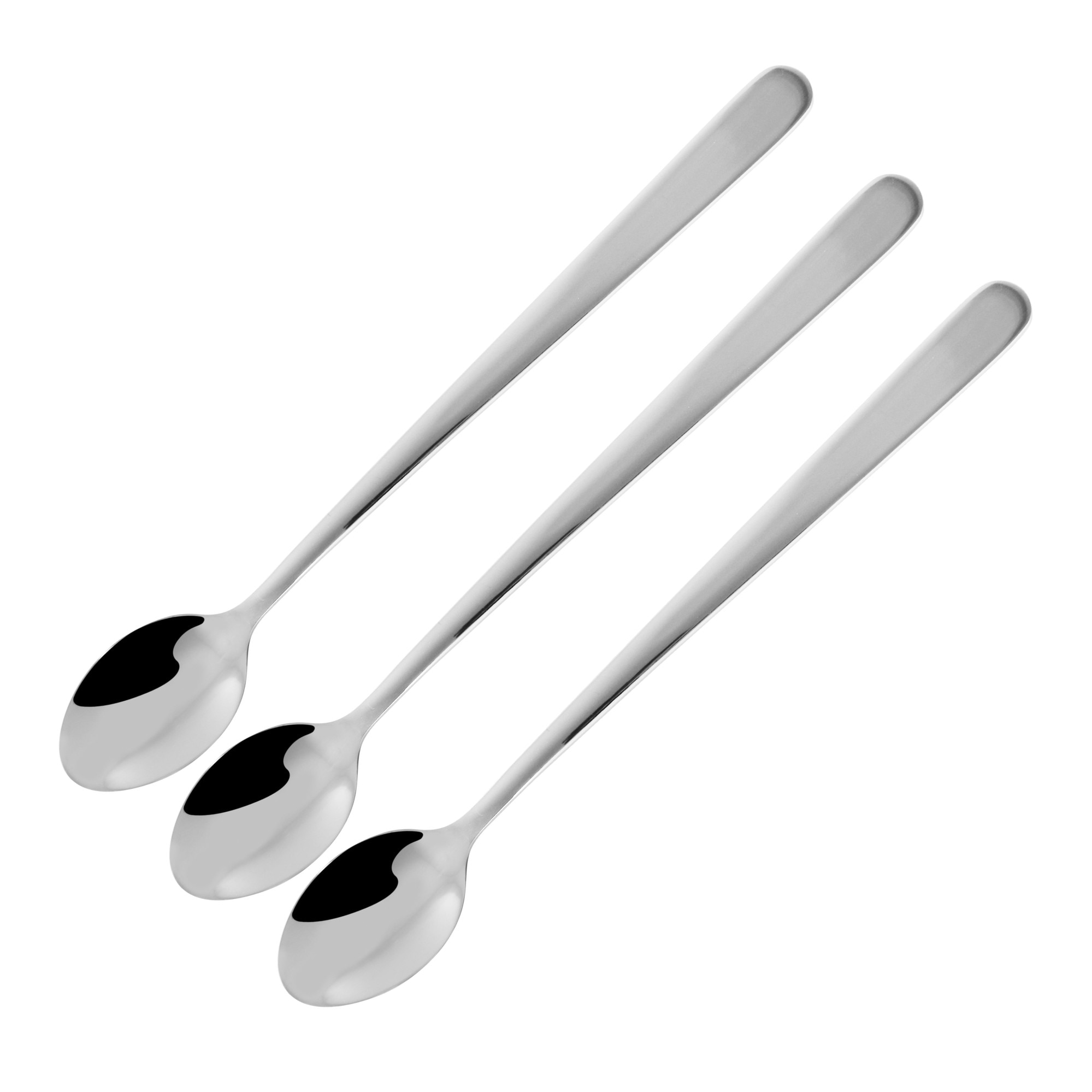Lingurita lunga inox, Fackelmann, set 3 bucati