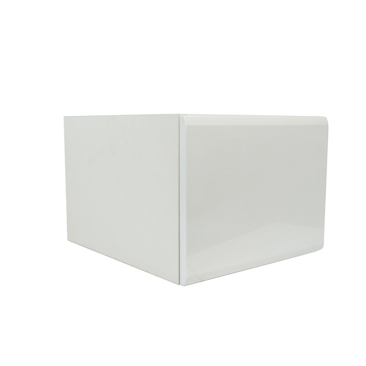 Baza mobilier baie suspendat 40 cm, cu 1 sertar, montare sub blat, gama BRAVO, Alb