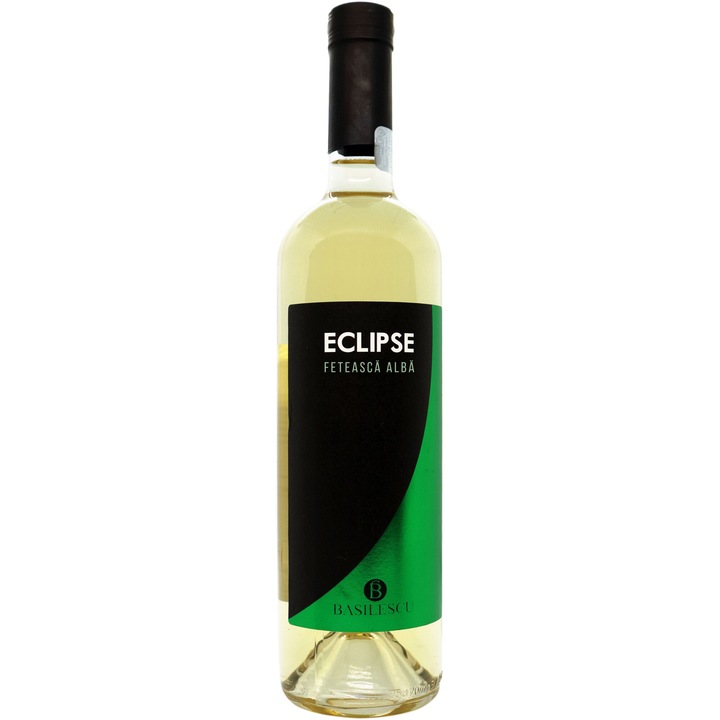 Vin Alb Basilescu Eclipse Feteasca Alba, Sec, 0.75l