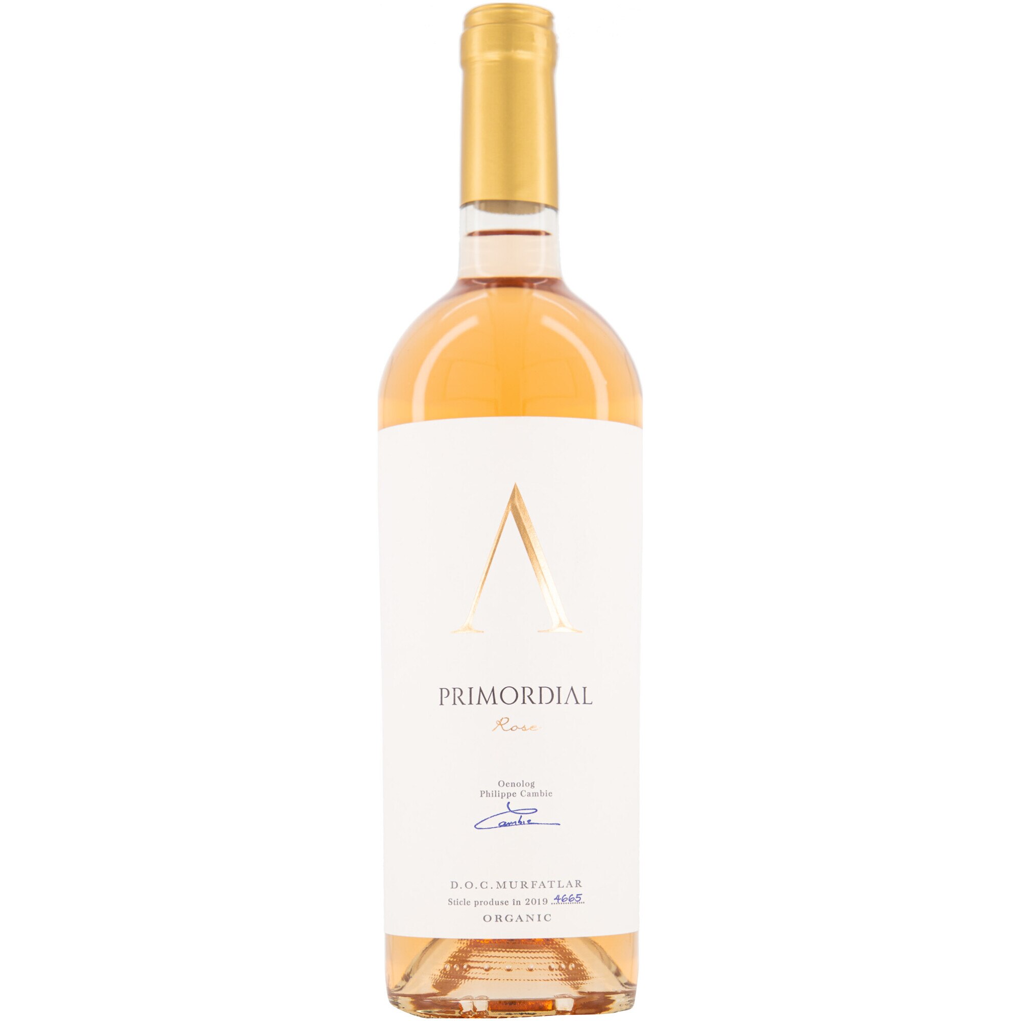 Vin Rose Domeniul Bogdan Primordial Merlot, Sec, 0.75l