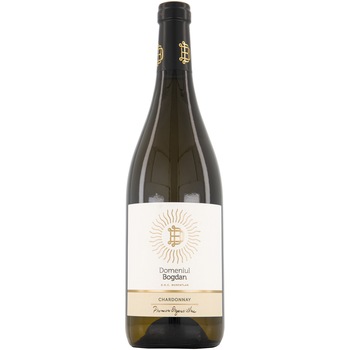 Vin Alb Domeniul Bogdan Organic Chardonnay, Sec, 0.75l Vin Alb Domeniul Bogdan Organic Chardonnay, Sec, 0.75l