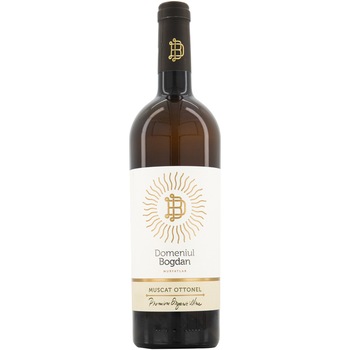 Vin Alb Domeniul Bogdan Organic Muscat Ottonel, Sec, 0.75l Vin Alb Domeniul Bogdan Organic Muscat Ottonel, Sec, 0.75l
