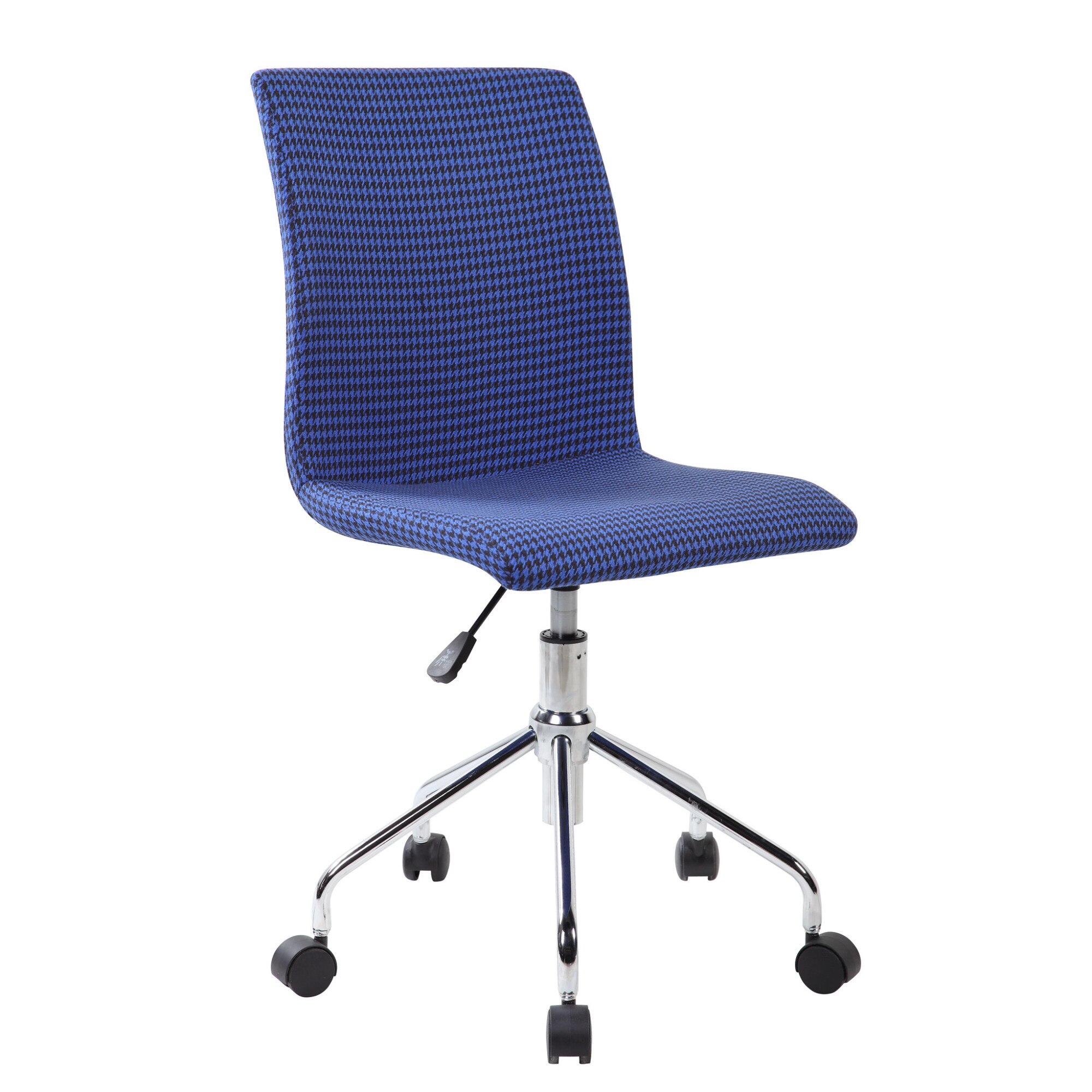 Scaunul de birou MALVIN, textil, albastru