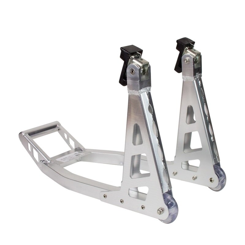 Stand motocicleta din aluminiu pentru roata din fata Dema DEMA24195, 225 Kg