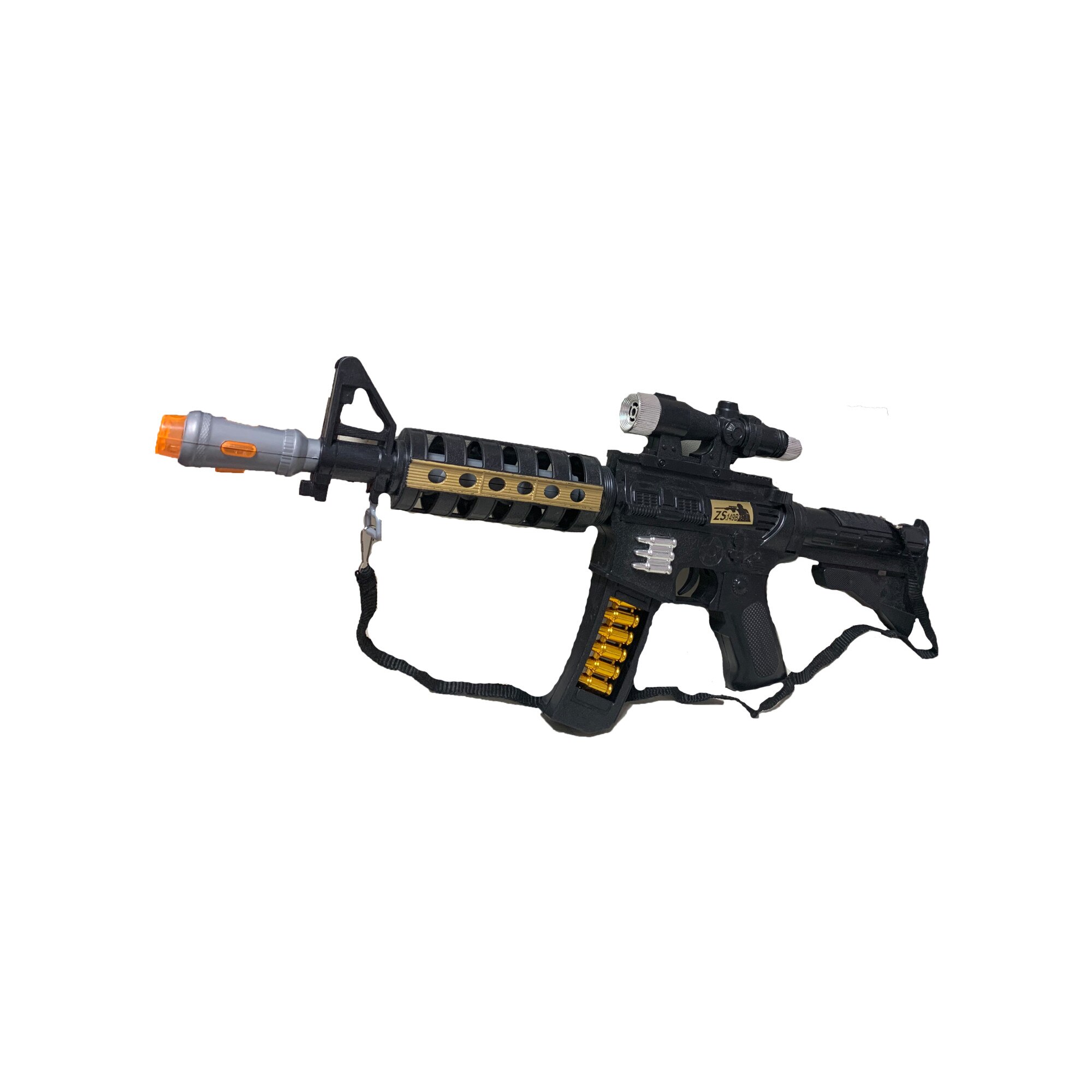 Pusca cu lumini si sunete pe baterii