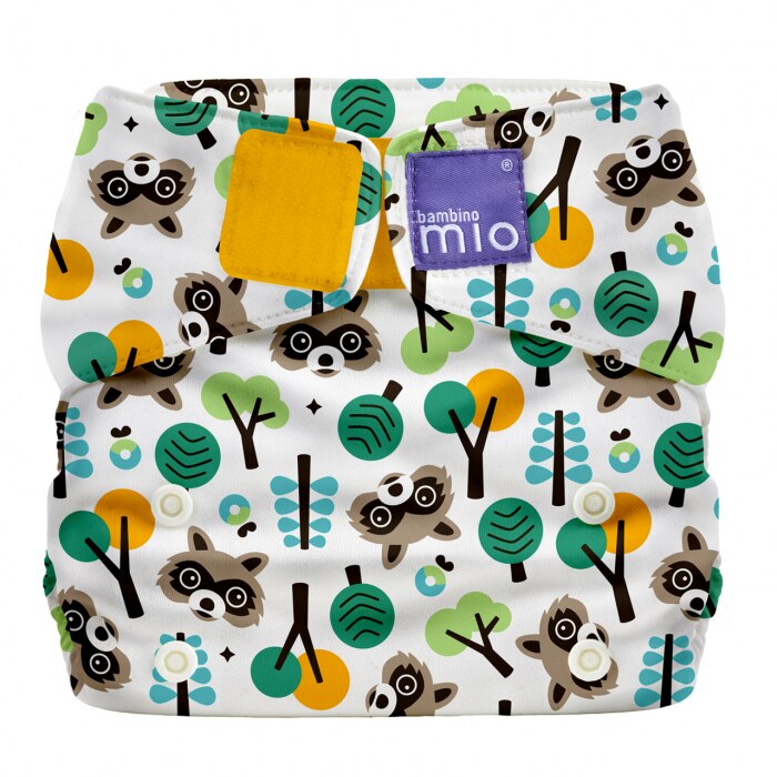 Scutec textil All-in-One Bambino Mio Raccoon Retreat