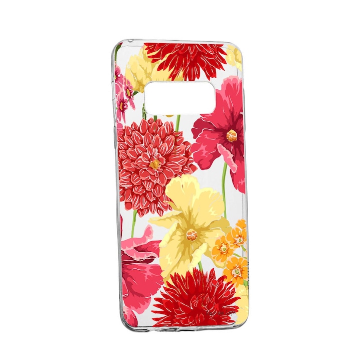 Силиконов калъф Unique за Flowers Samsung Galaxy Note 9, 634