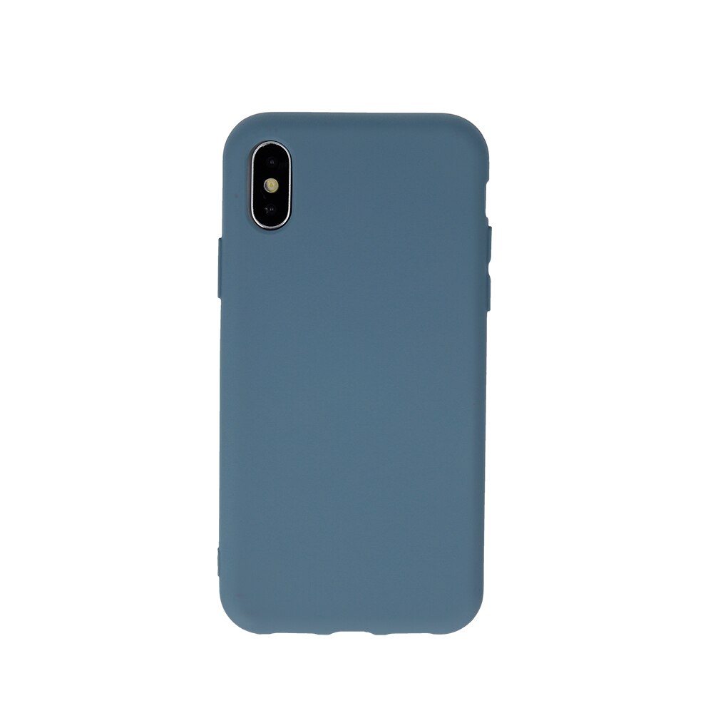Husa de protectie TFO pentru Apple iPhone 8, Poliuretan termoplastic, Gri