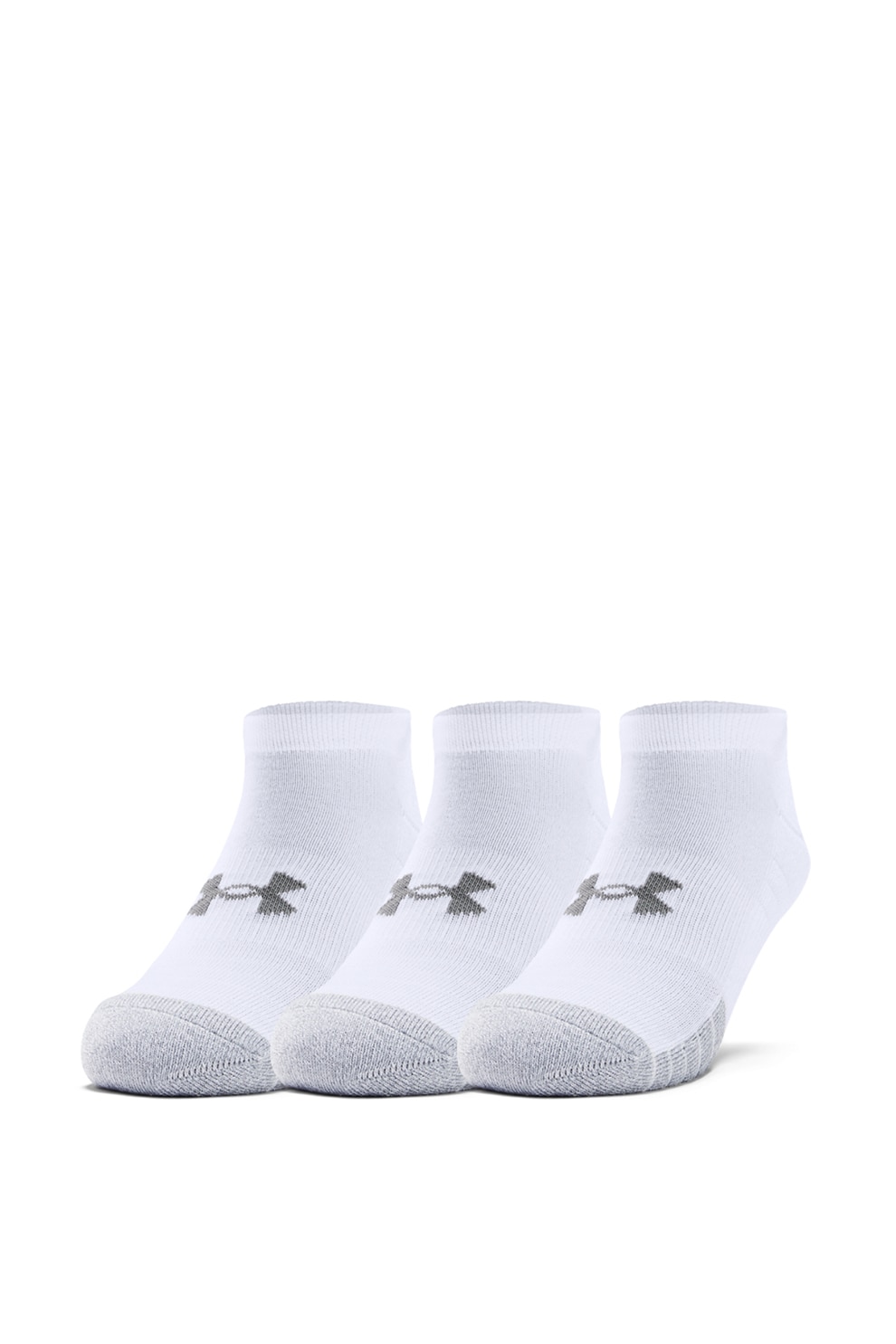 Under Armour, Set de sosete scurte unisex pentru fitness Heat Gear - 3 perechi