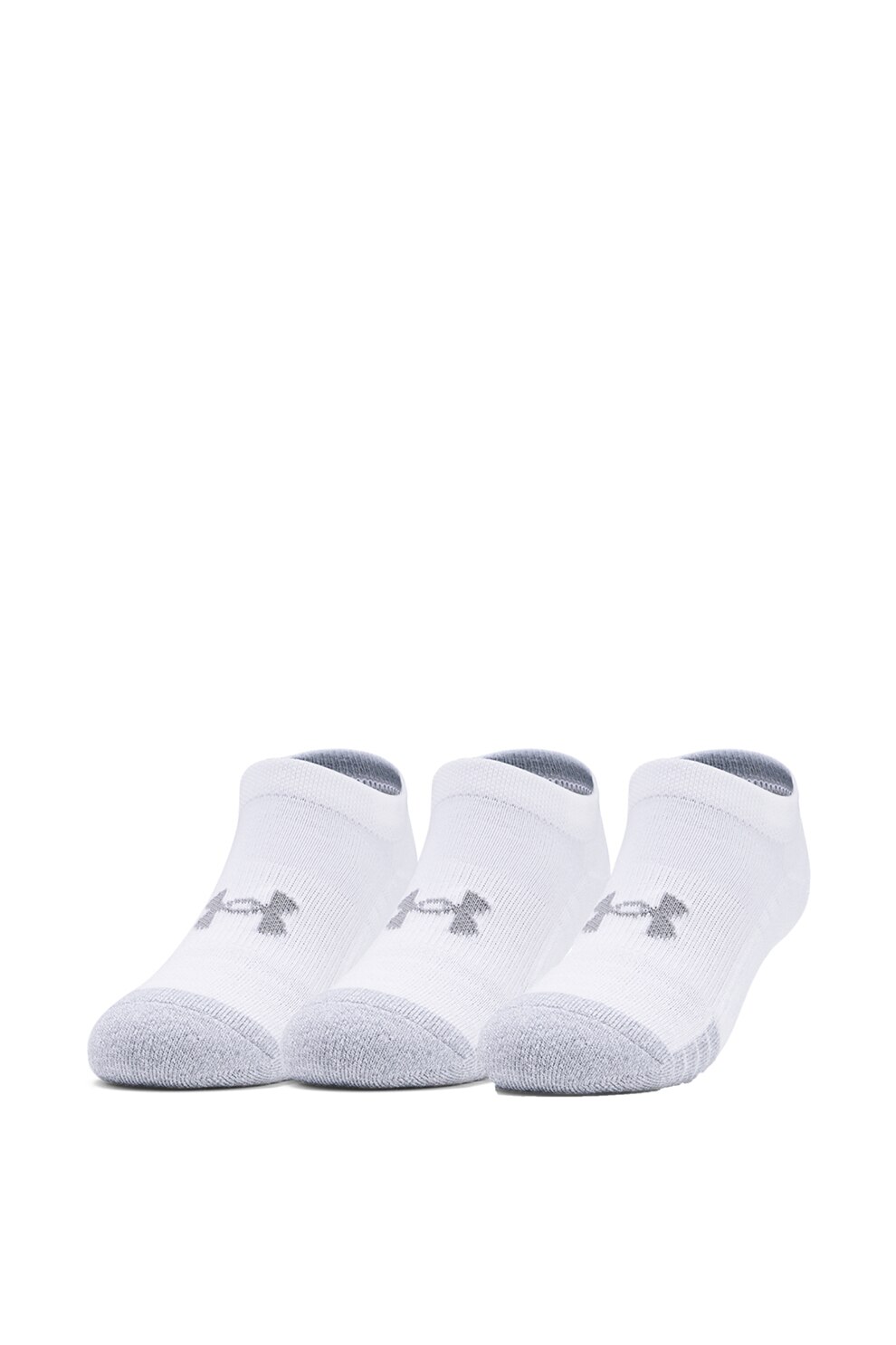 Under Armour, Set de sosete Youth Heatgear - 3 perechi, Alb, M