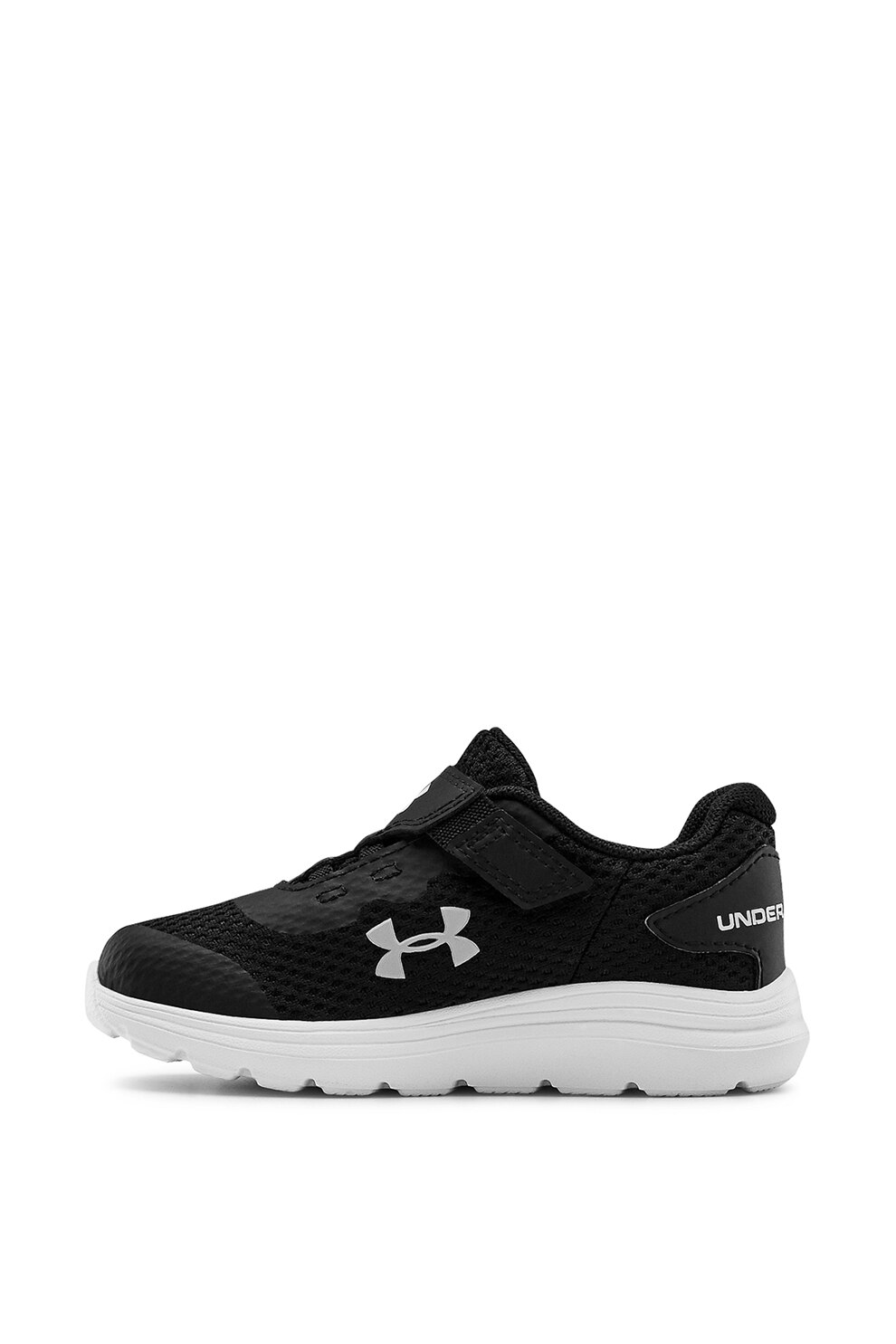 Under Armour, Pantofi unisex cu logo pentru alergare Surge