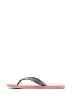 Under Armour, Papuci flip-flop cu logo in relief Atlantic Dune Under Armour, Papuci flip-flop cu logo in relief Atlantic Dune