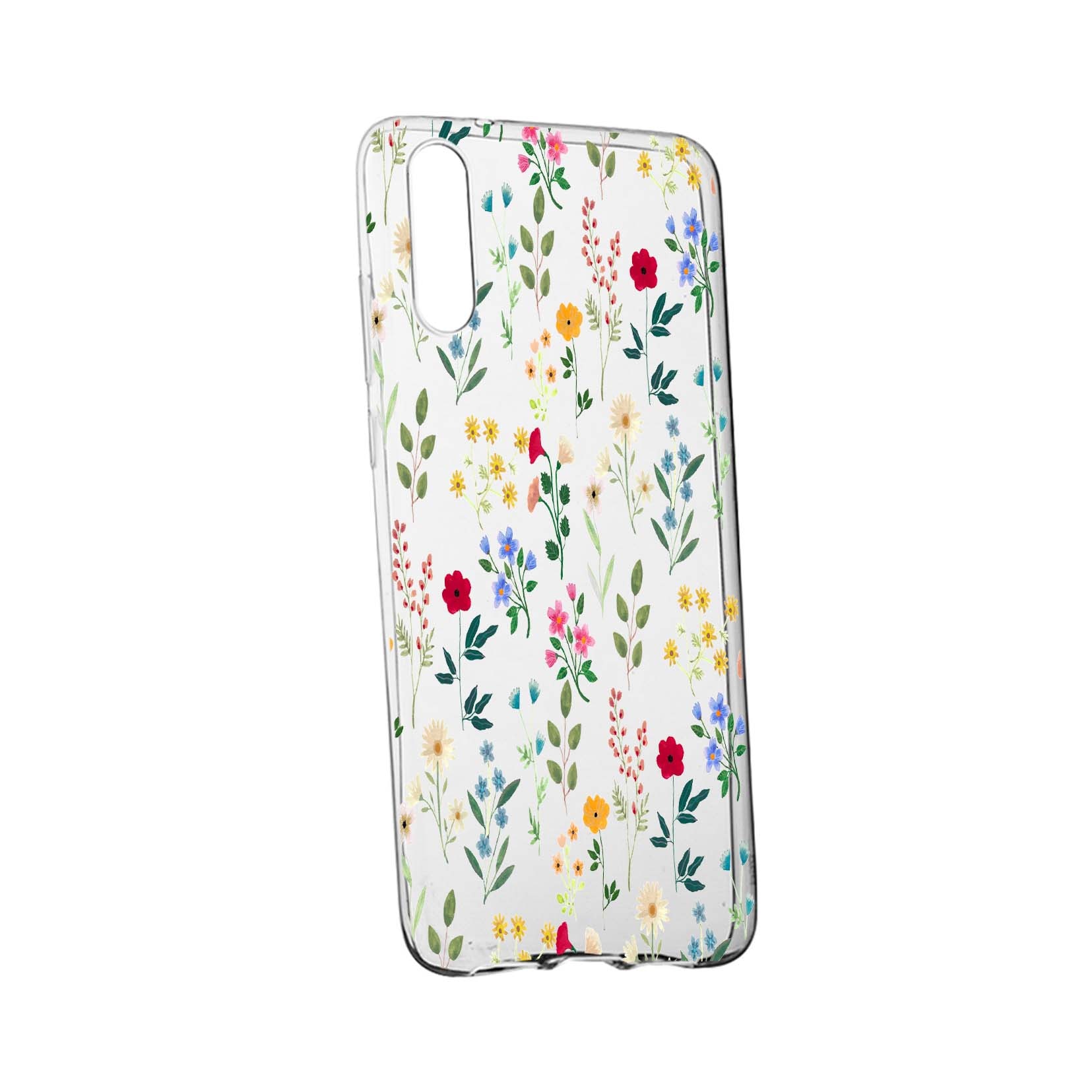 Husa Spring Flower, pentru Huawei Nova 5T, rezistenta la uzura, anti-alunecare, din silicon Premium, 635