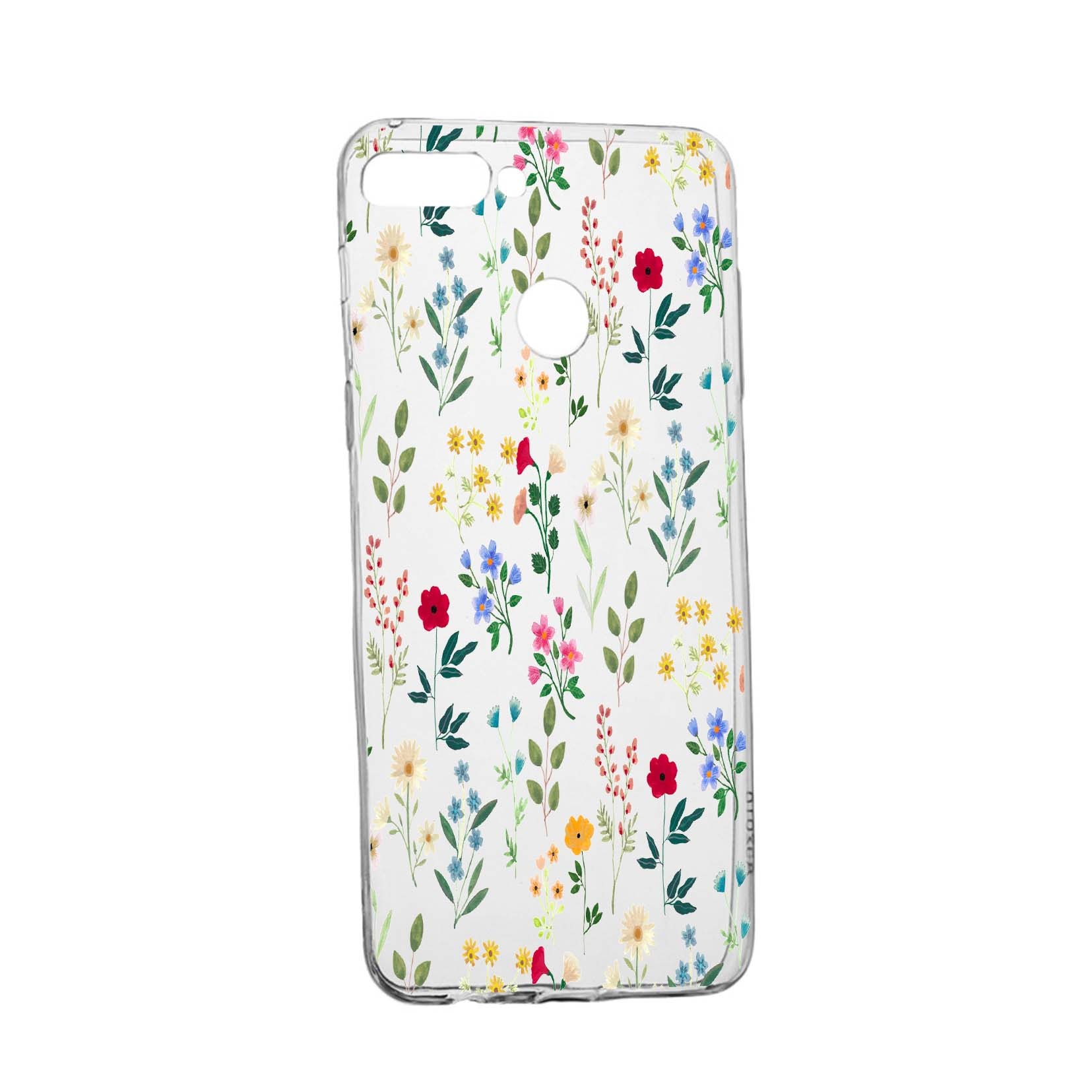 Husa Spring Flower, pentru Oppo A7/ AX7, rezistenta la uzura, anti-alunecare, din silicon Premium, 635
