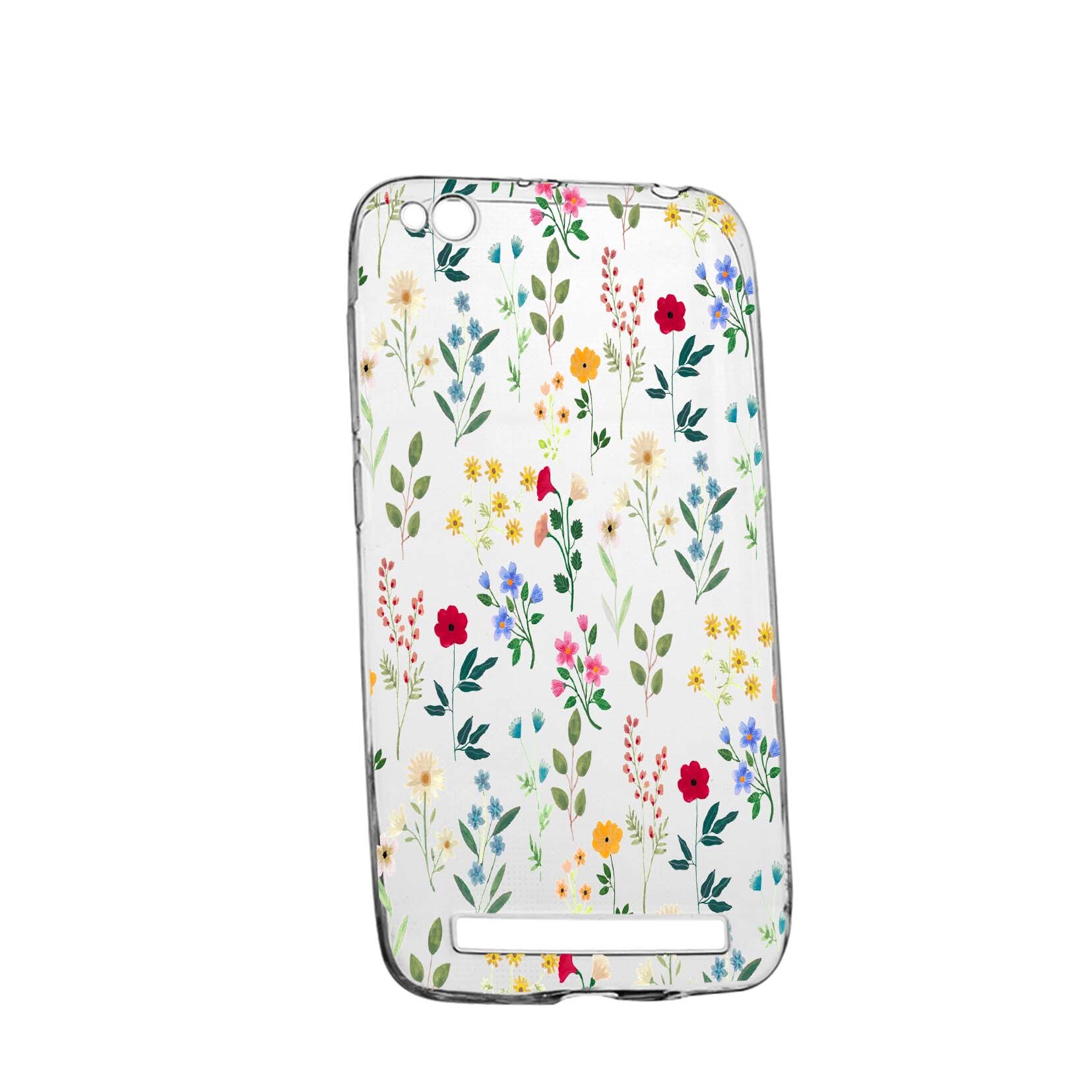 Husa Spring Flower, pentru Xiaomi Redmi 4A, rezistenta la uzura, anti-alunecare, din silicon Premium, 635