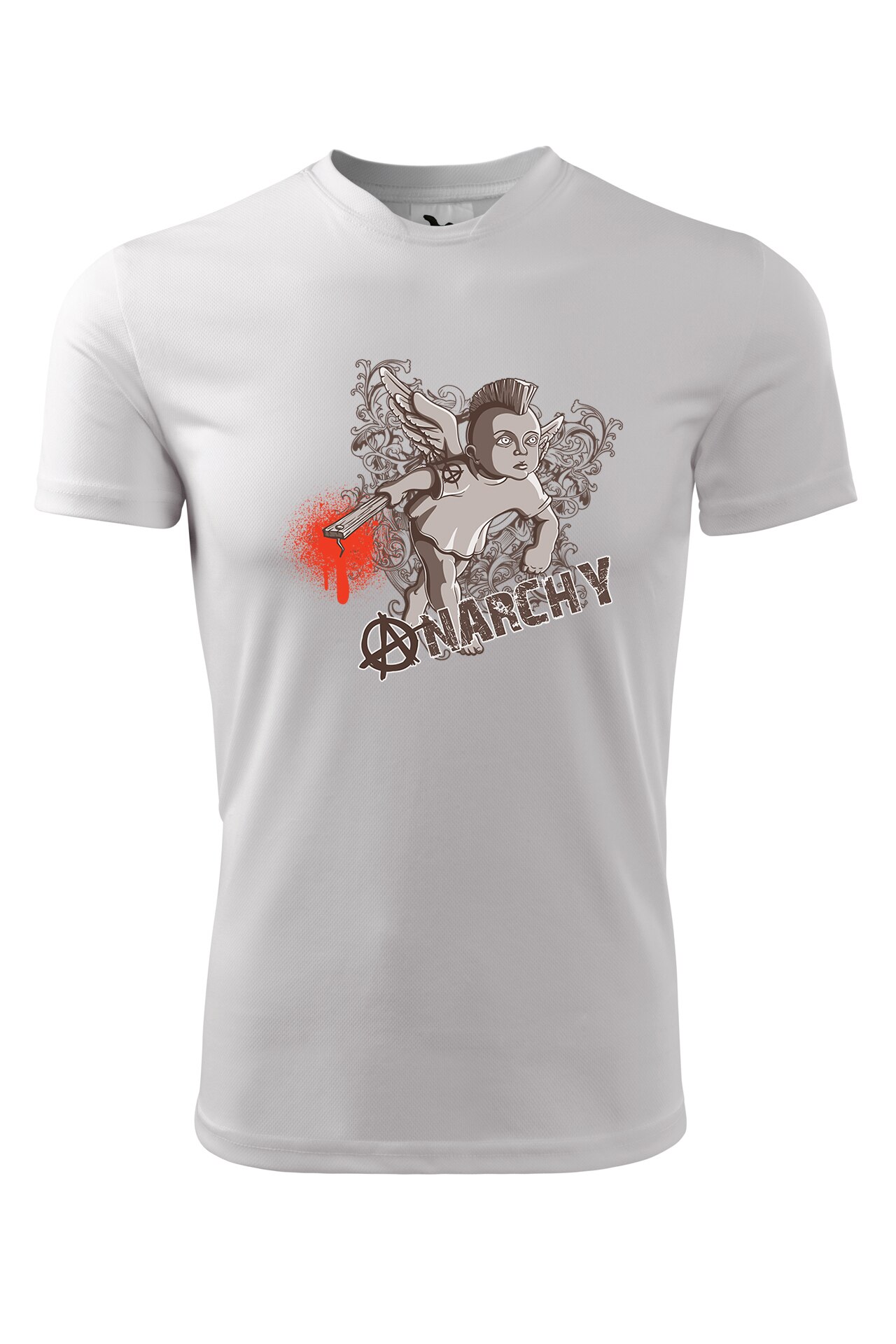 Tricou personalizat, Anarchy, Adler, Alb